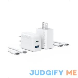 iPhone 15 Charger Anker USB C Charger 2-Pack 20W Dual Port USB Fast Wall Charger