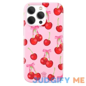 iPhone 15 Pro Max Sweet Cherry Cute Phone Case | Velvet Caviar