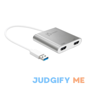 j5create USB 3.0 to Dual HDMI Multi-Monitor Adapter JUA365