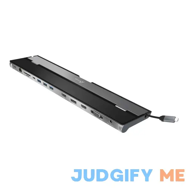 j5create USB-C Triple Display Docking Station with PD Adapter JCD543P j5create USB-C Triple Display Docking Station with PD Adapter JCD543P