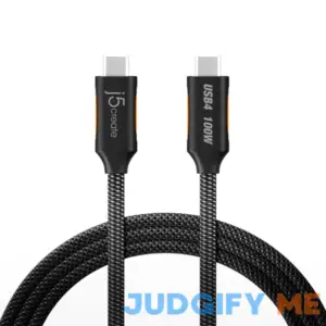 j5create USB4 Gen 3 Full-Featured USB-C Braided Cable
