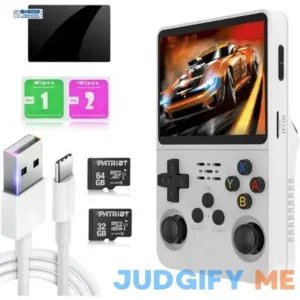 r36s Handheld Retro Gaming Console Linux System with 32+64g TF Card