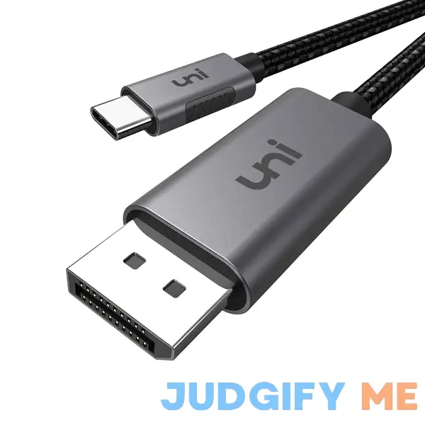 uni USB C to DisplayPort Cable for Home Office uni USB C to DisplayPort Cable for Home Office