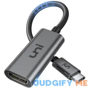 uniAccessories USB C to HDMI Adapter 4K HDMI to USB C Adaptor