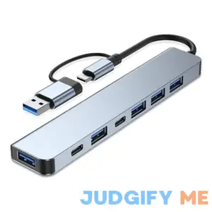 vienon Aluminum 7 in 1 USB C Hub with USB 3.0