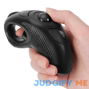 welspo Wireless USB Handheld Finger Trackball(Black) Mouse with Laser Pointer